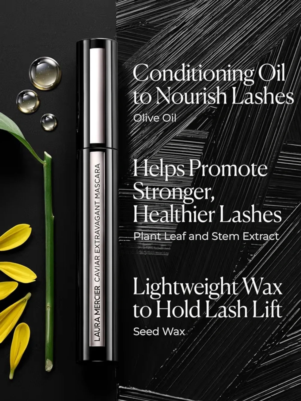 laura mercier Caviar Extravagant Mascara in Black 8.5ml BRAND NEW IN BOX